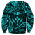 FSM Kosrae States Sweatshirt Micronesia Vintage Polynesian Tribal Aqua Version LT9 - Polynesian Pride