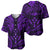 FSM Kosrae States Baseball Jersey Micronesia Vintage Polynesian Tribal Purple Version LT9 - Polynesian Pride