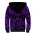 FSM Kosrae States Sherpa Hoodie Micronesia Vintage Polynesian Tribal Purple Version LT9 - Polynesian Pride