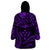 FSM Kosrae States Wearable Blanket Hoodie Micronesia Vintage Polynesian Tribal Purple Version LT9 - Polynesian Pride