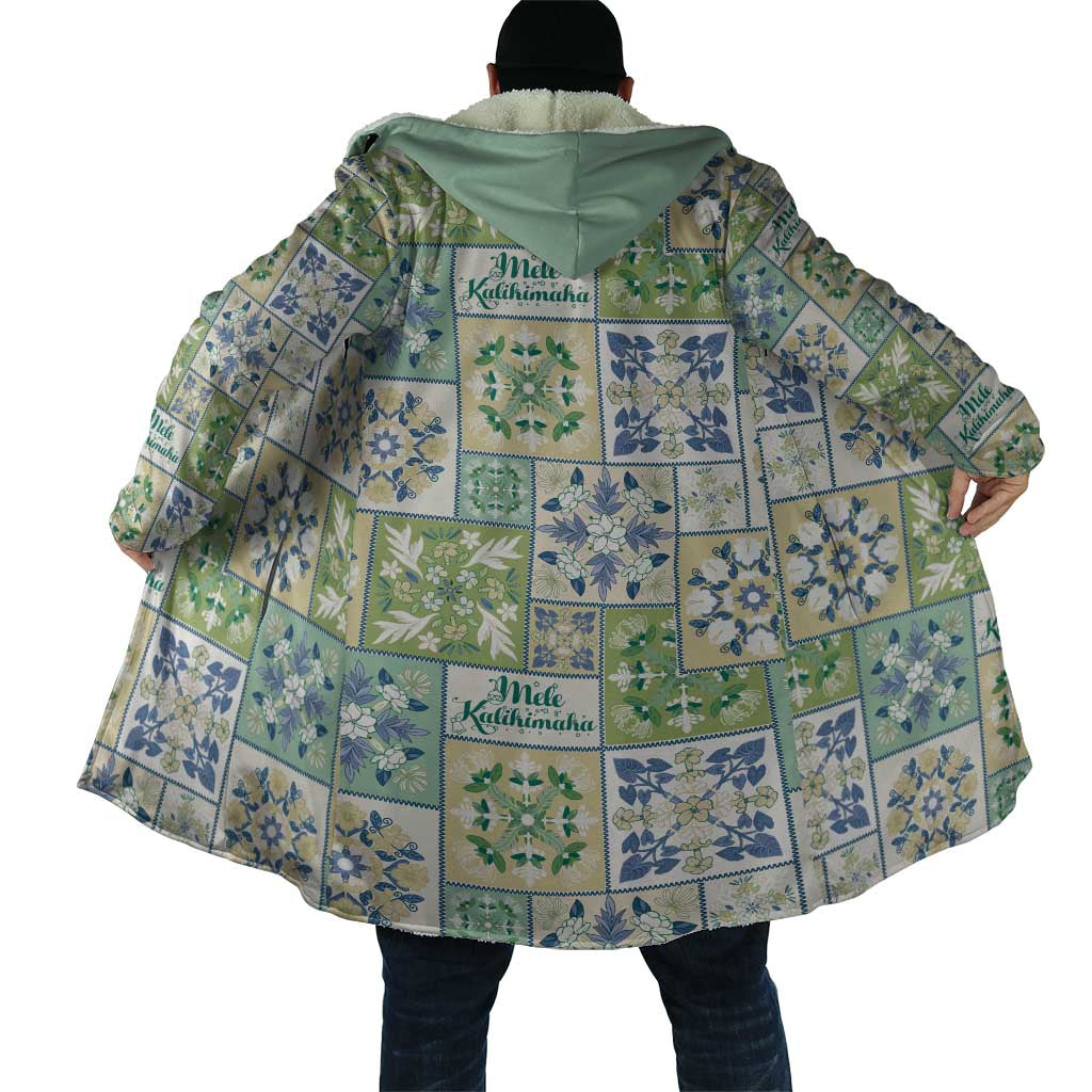 Mele Kalikimaka Hawaii Christmas Cloak Omaomao Seamless Floral Motif LT9 - Polynesian Pride