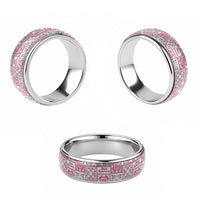 Mele Kalikimaka Hawaii Christmas Classic Ring Akala Seamless Floral Motif LT9 - Polynesian Pride