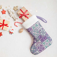 Mele Kalikimaka Hawaii Christmas Stocking Poni Seamless Floral Motif LT9 - Polynesian Pride