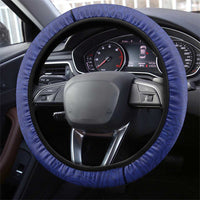 New Caledonia Kagu Bird Steering Wheel Cover Polynesian Tropical Flowers LT9 - Polynesian Pride