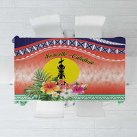 New Caledonia Nautilus Shell Tablecloth Polynesian Tropical Flowers LT9 Red - Polynesian Pride
