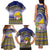 Tokelau Tuluma Family Matching Tank Maxi Dress and Hawaiian Shirt Polynesian Tropical Flowers