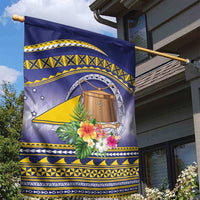 Tokelau Tuluma Garden Flag Polynesian Tropical Flowers LT9 - Polynesian Pride