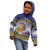 Tokelau Tuluma Kid Hoodie Polynesian Tropical Flowers