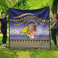 Tokelau Tuluma Quilt Polynesian Tropical Flowers LT9 - Polynesian Pride