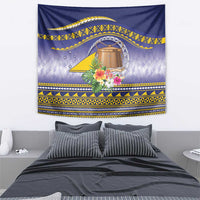Tokelau Tuluma Tapestry Polynesian Tropical Flowers LT9 - Polynesian Pride
