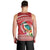 Wallis et Futuna Kingfisher Men Tank Top Polynesian Tropical Flowers