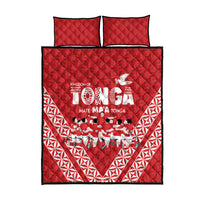 Mate Ma'a Tonga Quilt Bed Set Tongan Sipi Tau Ngatu Inspired Red LT9 - Polynesian Pride