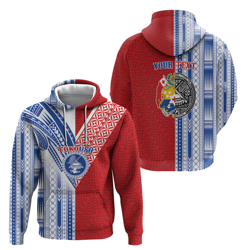 TokoUso American Samoa Tonga Personalised Hoodie Pacific Brotherhood Tribal Pattern LT9 - Polynesian Pride