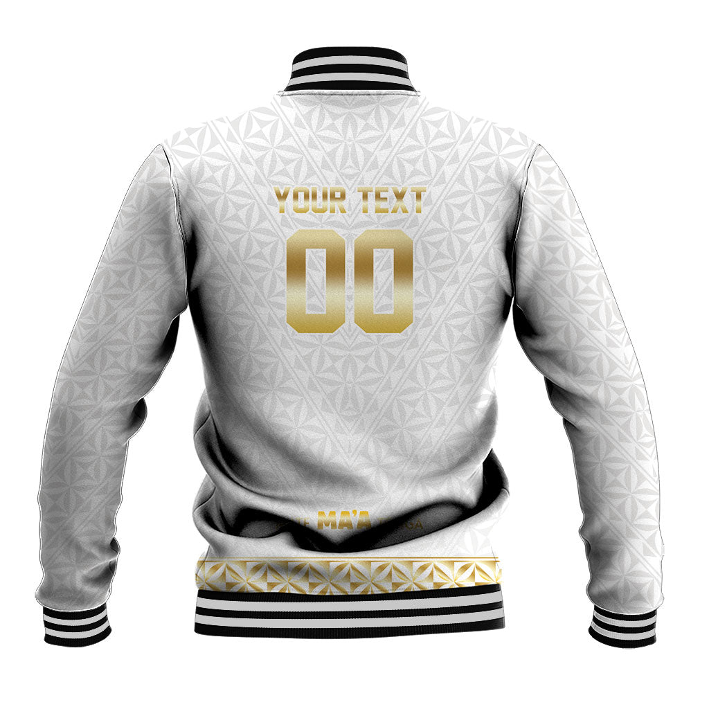 Mate Ma'a Tonga Custom Baseball Jacket Tongan Sipi Tau Ngatu Inspired Gold LT9 - Polynesian Pride