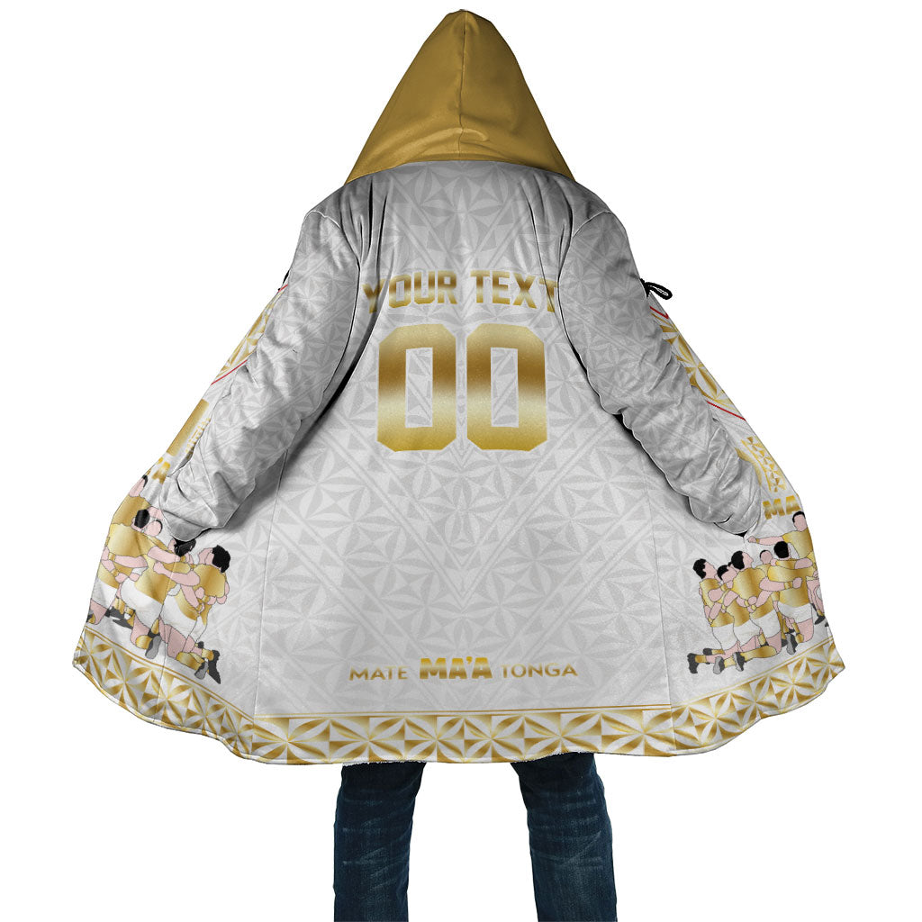 Mate Ma'a Tonga Custom Cloak Tongan Sipi Tau Ngatu Inspired Gold LT9 Unisex Gold - Polynesian Pride