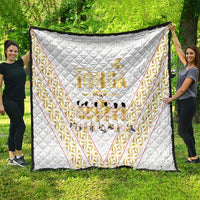 Mate Ma'a Tonga Quilt Tongan Sipi Tau Ngatu Inspired Gold LT9 - Polynesian Pride