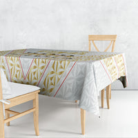 Mate Ma'a Tonga Tablecloth Tongan Sipi Tau Ngatu Inspired Gold LT9 - Polynesian Pride