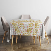 Mate Ma'a Tonga Tablecloth Tongan Sipi Tau Ngatu Inspired Gold LT9 - Polynesian Pride