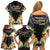 Pasifika Vibes Festival 2024 Auckland Family Matching Off Shoulder Short Dress and Hawaiian Shirt LT9 - Polynesian Pride