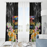 Pasifika Vibes Festival 2024 Auckland Window Curtain LT9 - Polynesian Pride