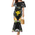 Pasifika Vibes Festival 2024 Family Matching Mermaid Dress and Hawaiian Shirt Kanaka Maoli With Hawaiian Islands LT9 Mom's Dress Black - Polynesian Pride