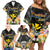 Pasifika Vibes Festival 2024 Family Matching Off Shoulder Short Dress and Hawaiian Shirt Kanaka Maoli With Hawaiian Islands LT9 - Polynesian Pride