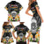 Pasifika Vibes Festival 2024 Family Matching Short Sleeve Bodycon Dress and Hawaiian Shirt Kanaka Maoli With Hawaiian Islands LT9 - Polynesian Pride