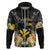 Pasifika Vibes Festival 2024 Hoodie Kanaka Maoli With Hawaiian Islands LT9 Zip Hoodie Black - Polynesian Pride