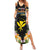 Pasifika Vibes Festival 2024 Summer Maxi Dress Kanaka Maoli With Hawaiian Islands LT9 Women Black - Polynesian Pride