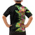 Hawaii Tropical Flowers Tribal Pattern Family Matching Mermaid Dress and Hawaiian Shirt No1 LT9 - Polynesian Pride