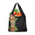 Hawaii Tropical Flowers Tribal Pattern Grocery Bag No1