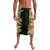 Hawaii Tropical Flowers Tribal Pattern Lavalava No1 LT9 Black - Polynesian Pride