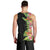 Hawaii Tropical Flowers Tribal Pattern Men Tank Top No1 LT9 - Polynesian Pride