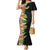 Hawaii Tropical Flowers Tribal Pattern Mermaid Dress No1 LT9 Women Black - Polynesian Pride