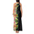 Hawaii Tropical Flowers Tribal Pattern Tank Maxi Dress No1 LT9 - Polynesian Pride