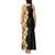 Hawaii Tropical Flowers Tribal Pattern Tank Maxi Dress No2 LT9 - Polynesian Pride