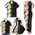 Hawaii Tropical Flowers Tribal Pattern Family Matching Tank Maxi Dress and Hawaiian Shirt No3 LT9 - Polynesian Pride