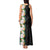 Hawaii Tropical Flowers Tribal Pattern Tank Maxi Dress No3 LT9 - Polynesian Pride