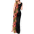 Hawaii Tropical Flowers Tribal Pattern Tank Maxi Dress No4 LT9 - Polynesian Pride