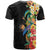 Hawaii Tropical Flowers Tribal Pattern T Shirt No5 LT9 - Polynesian Pride