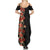 Hawaii Tropical Flowers Tribal Pattern Summer Maxi Dress No6 LT9 - Polynesian Pride