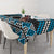 Personalised Aotearoa Niho Taniwha Motif Tablecloth Blue Style