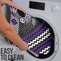 Personalised Aotearoa Niho Taniwha Motif Bathroom Set Violet Style LT9 - Polynesian Pride