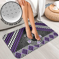 Personalised Aotearoa Niho Taniwha Motif Bathroom Set Violet Style LT9 - Polynesian Pride