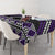 Personalised Aotearoa Niho Taniwha Motif Tablecloth Violet Style