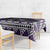 Personalised Aotearoa Niho Taniwha Motif Tablecloth Violet Style