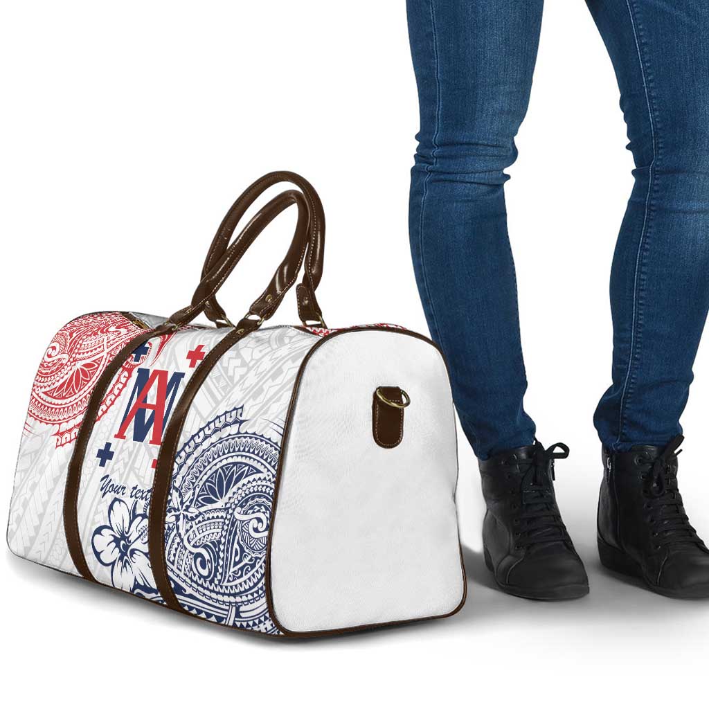 Kingdom of Uvea 1842-1860 Personalized Travel Bag Wallis and Futuna Polynesian Tribal Pattern LT9 - Polynesian Pride