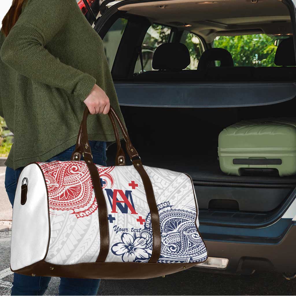 Kingdom of Uvea 1842-1860 Personalized Travel Bag Wallis and Futuna Polynesian Tribal Pattern LT9 - Polynesian Pride