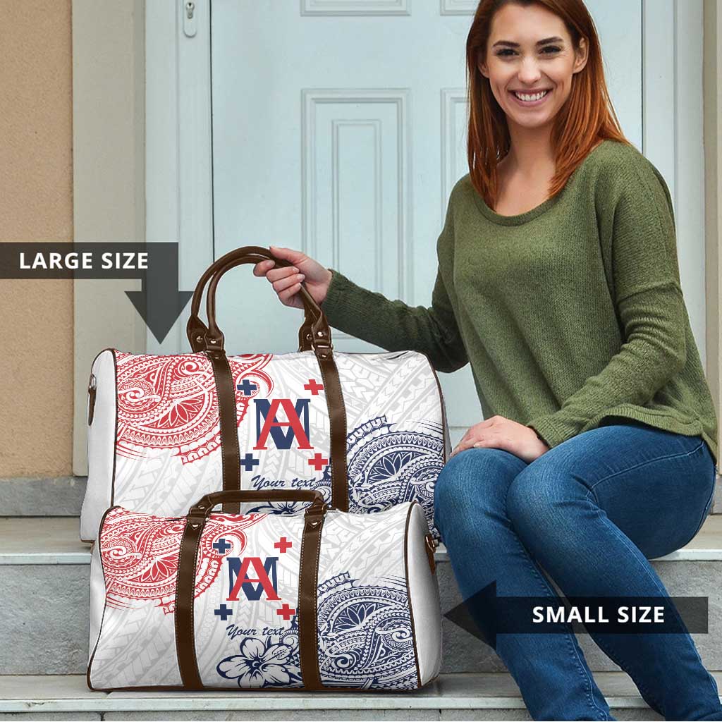 Kingdom of Uvea 1842-1860 Personalized Travel Bag Wallis and Futuna Polynesian Tribal Pattern LT9 - Polynesian Pride