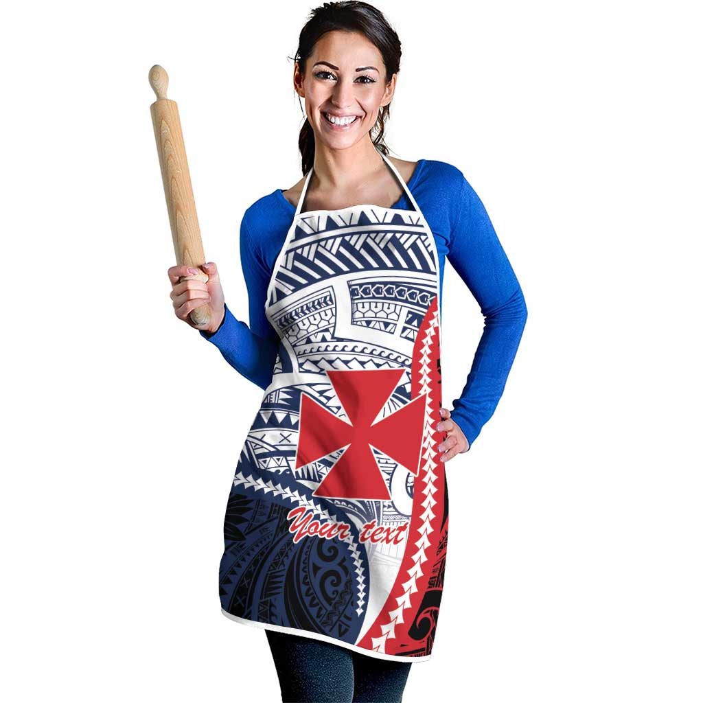 Kingdom of Uvea 1860-1886 Personalized Apron Wallis and Futuna Polynesian Tribal Pattern LT9 - Polynesian Pride